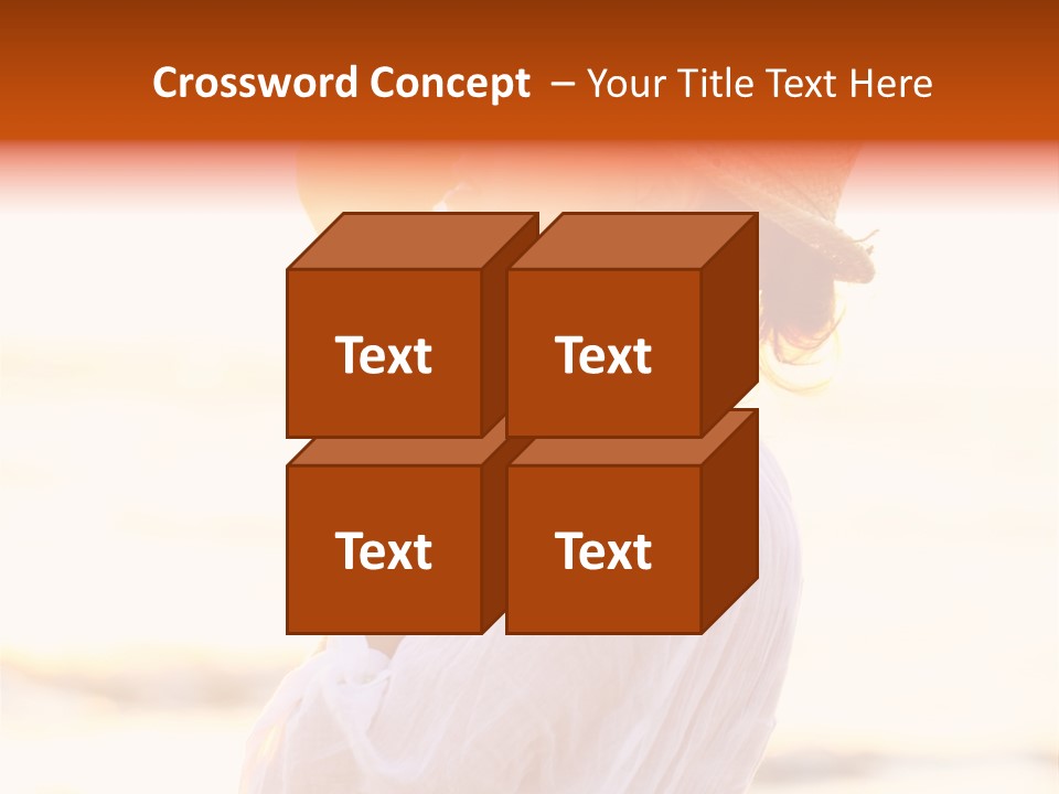 Evening  Person PowerPoint Template