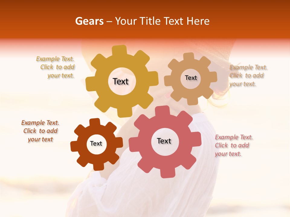 Evening  Person PowerPoint Template