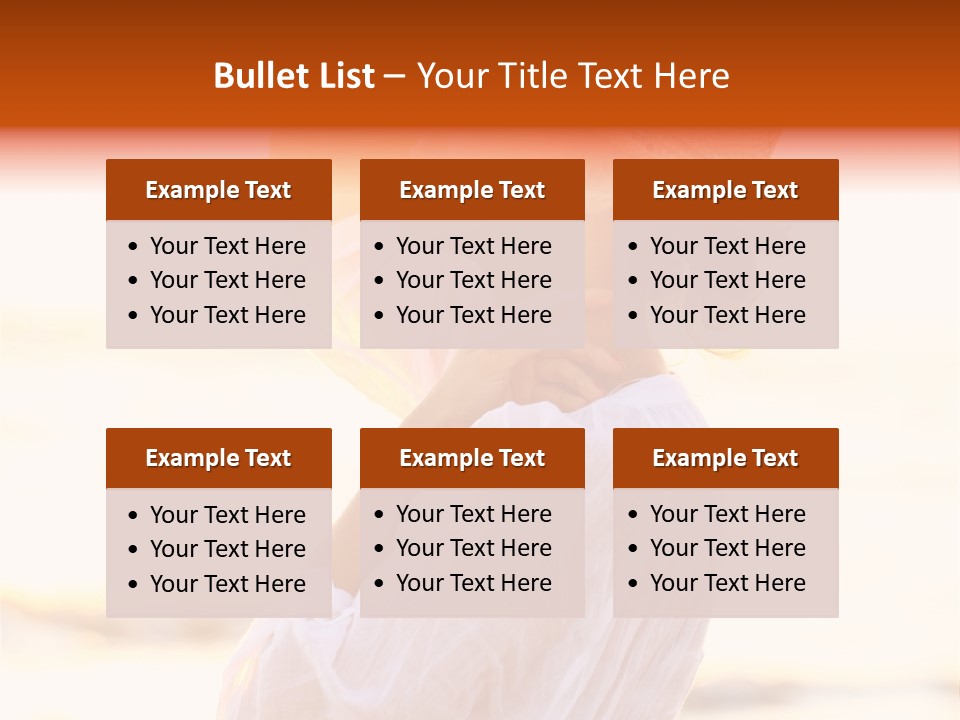 Evening  Person PowerPoint Template