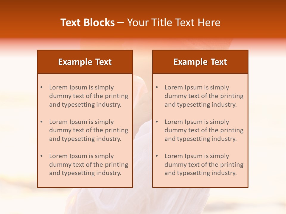 Evening  Person PowerPoint Template
