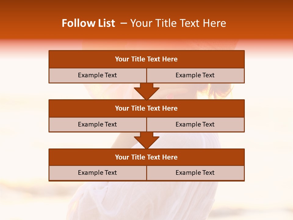 Evening  Person PowerPoint Template