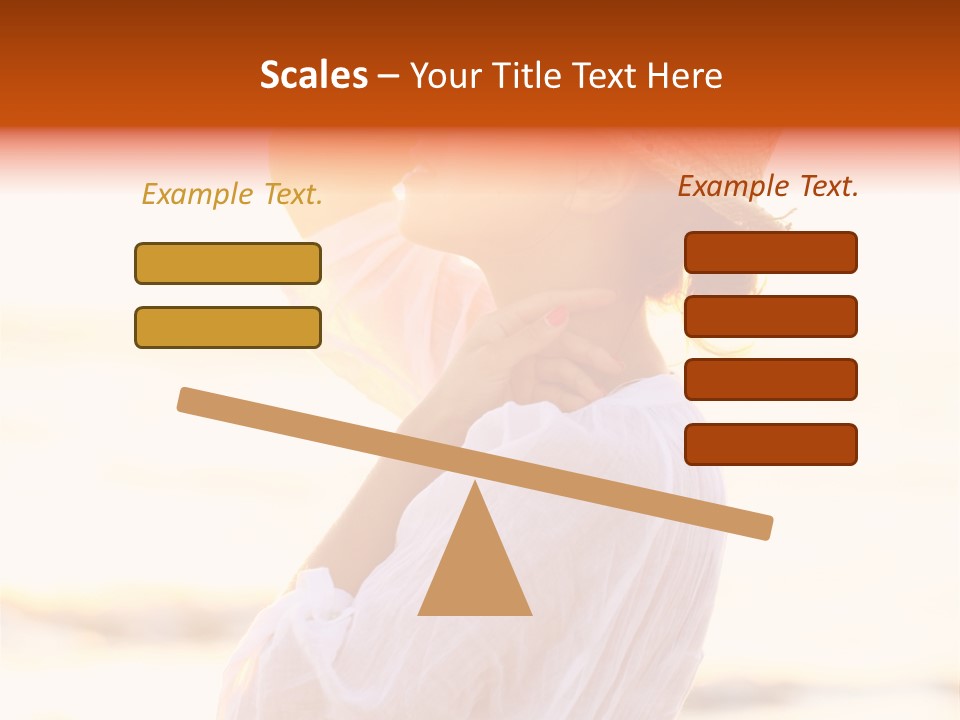 Evening  Person PowerPoint Template