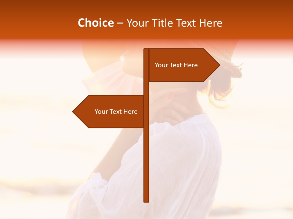 Evening  Person PowerPoint Template