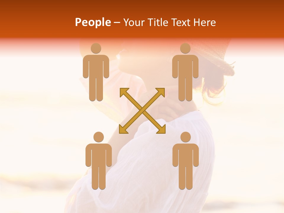 Evening  Person PowerPoint Template