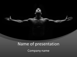 Abs Low Muscular PowerPoint Template