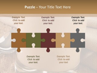 Shell Butter Slice PowerPoint Template