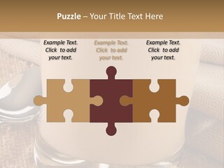 Shell Butter Slice PowerPoint Template