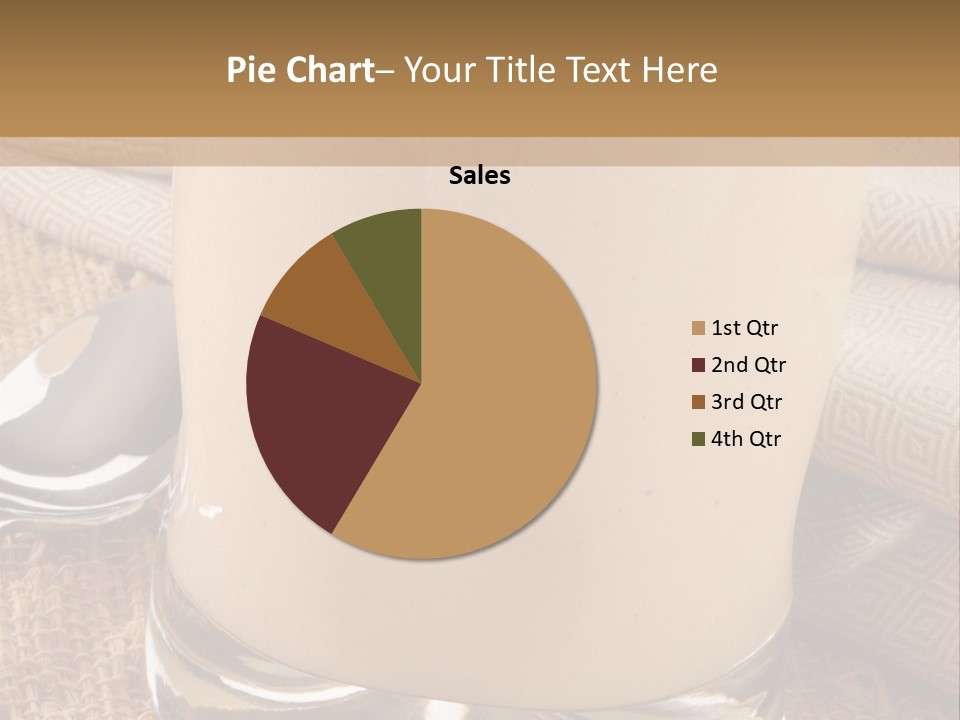 Shell Butter Slice PowerPoint Template