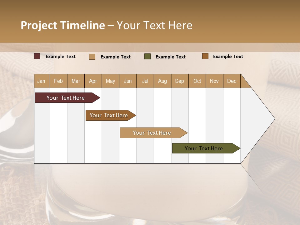 Shell Butter Slice PowerPoint Template