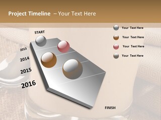 Shell Butter Slice PowerPoint Template