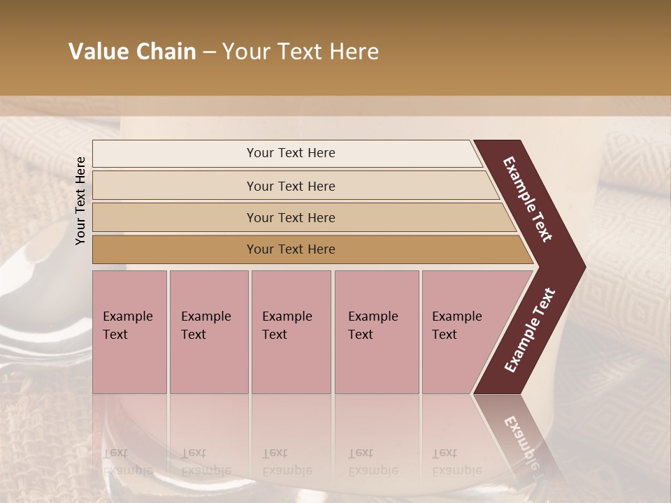 Shell Butter Slice PowerPoint Template