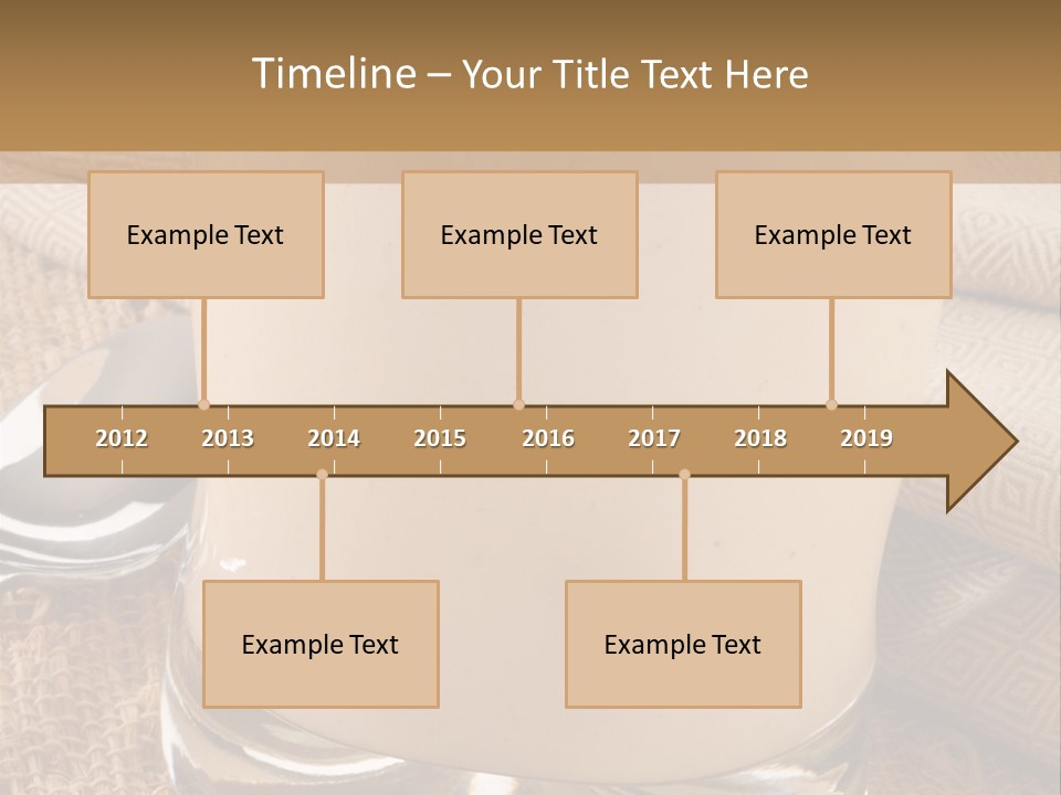 Shell Butter Slice PowerPoint Template