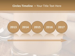 Shell Butter Slice PowerPoint Template