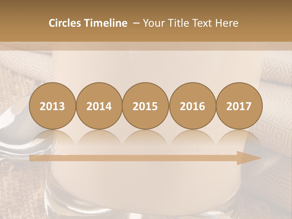 Shell Butter Slice PowerPoint Template