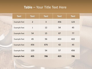 Shell Butter Slice PowerPoint Template