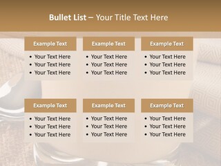 Shell Butter Slice PowerPoint Template
