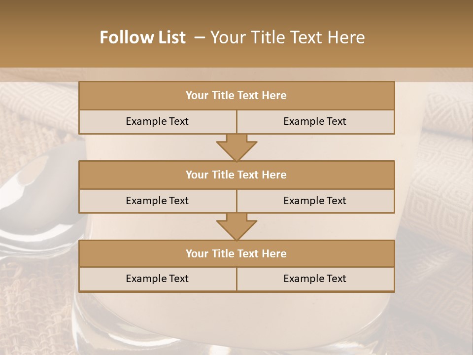 Shell Butter Slice PowerPoint Template
