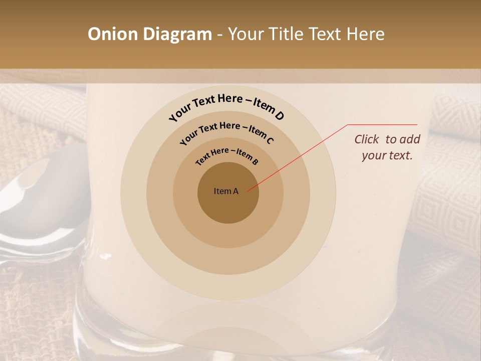 Shell Butter Slice PowerPoint Template