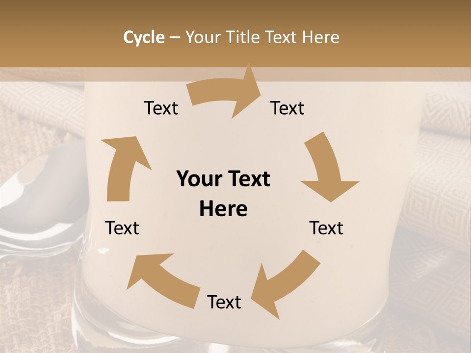Shell Butter Slice PowerPoint Template