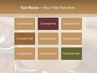 Shell Butter Slice PowerPoint Template