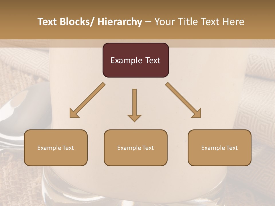 Shell Butter Slice PowerPoint Template