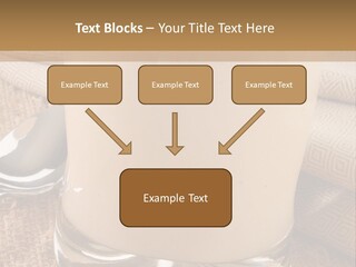 Shell Butter Slice PowerPoint Template