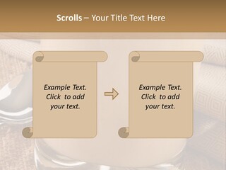 Shell Butter Slice PowerPoint Template