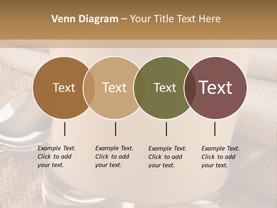 Shell Butter Slice PowerPoint Template