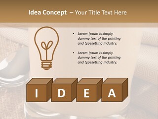 Shell Butter Slice PowerPoint Template