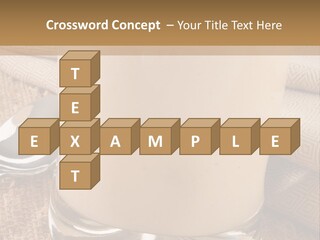 Shell Butter Slice PowerPoint Template