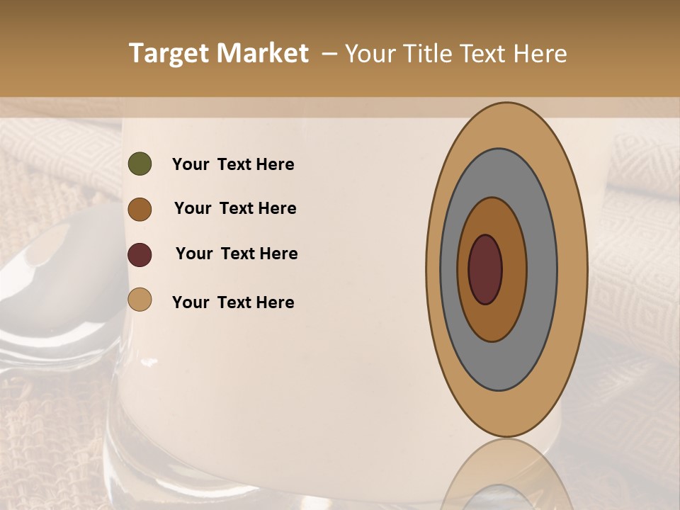 Shell Butter Slice PowerPoint Template