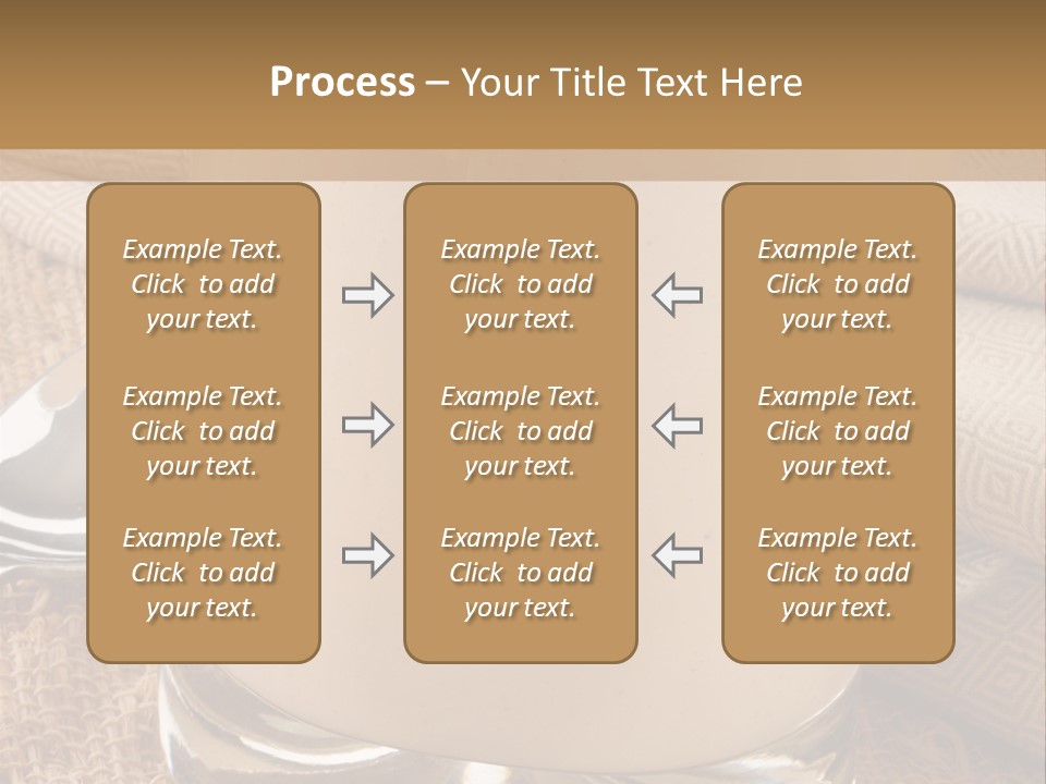 Shell Butter Slice PowerPoint Template
