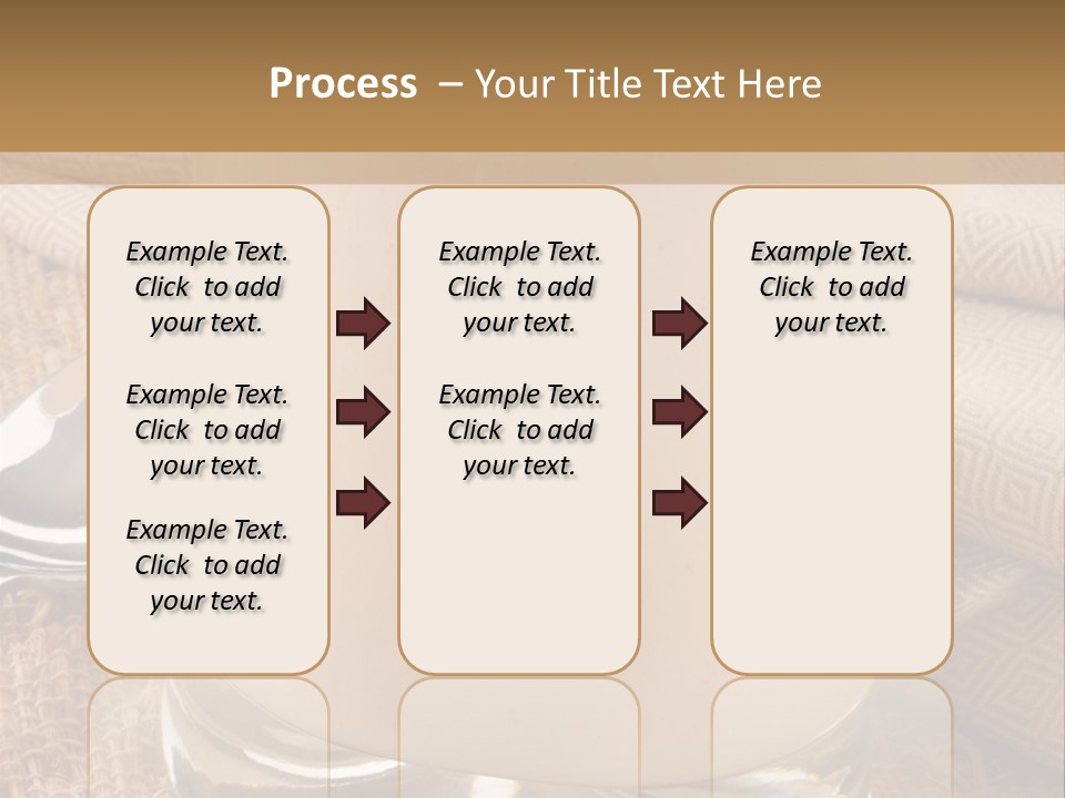 Shell Butter Slice PowerPoint Template