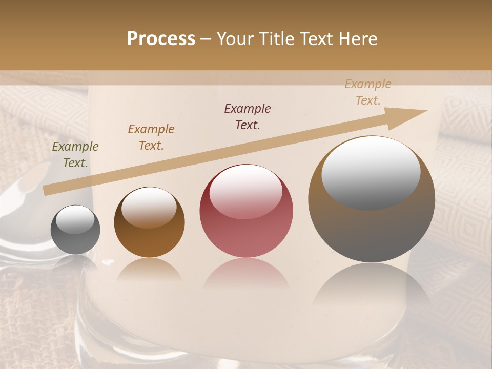 Shell Butter Slice PowerPoint Template
