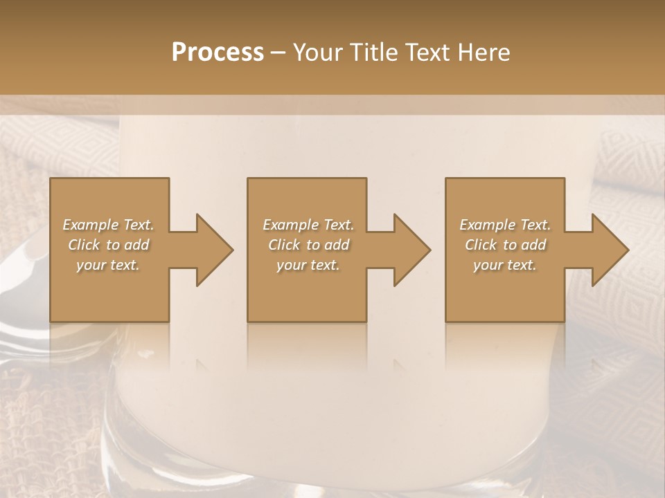 Shell Butter Slice PowerPoint Template