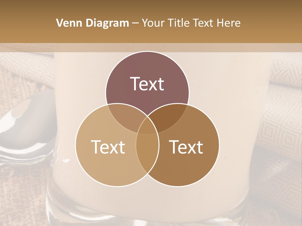 Shell Butter Slice PowerPoint Template