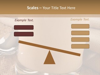 Shell Butter Slice PowerPoint Template