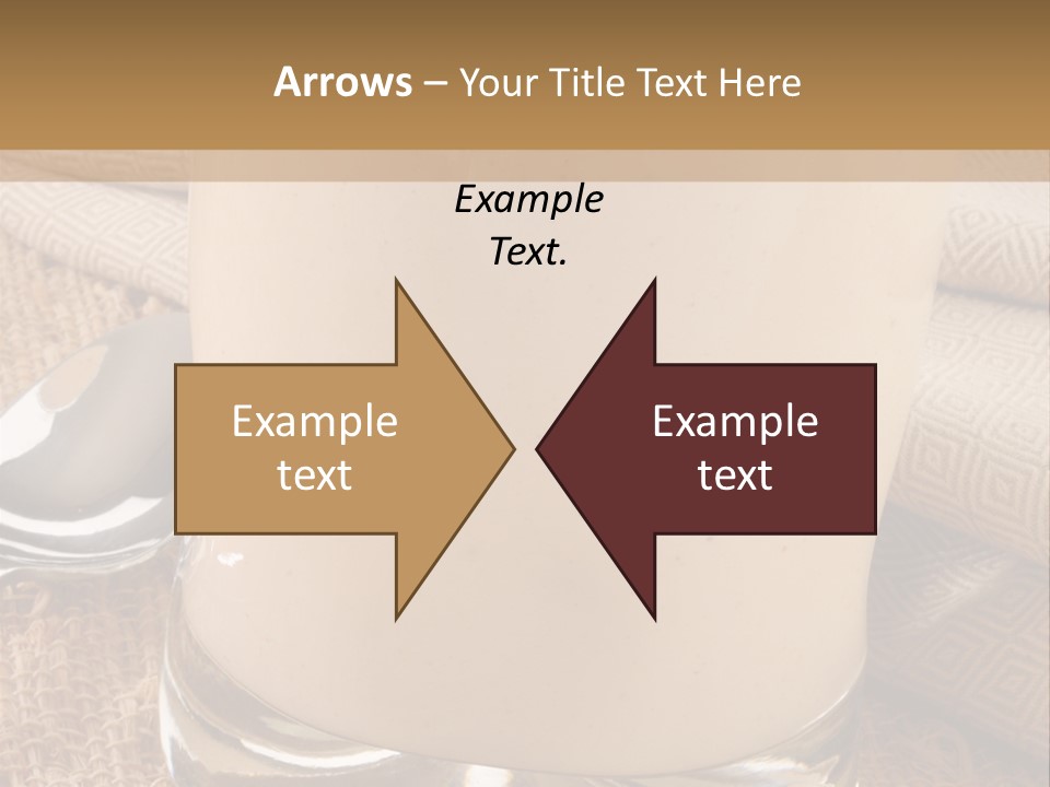 Shell Butter Slice PowerPoint Template