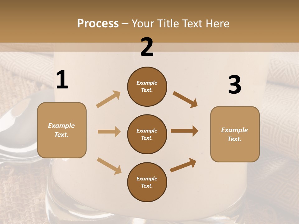 Shell Butter Slice PowerPoint Template