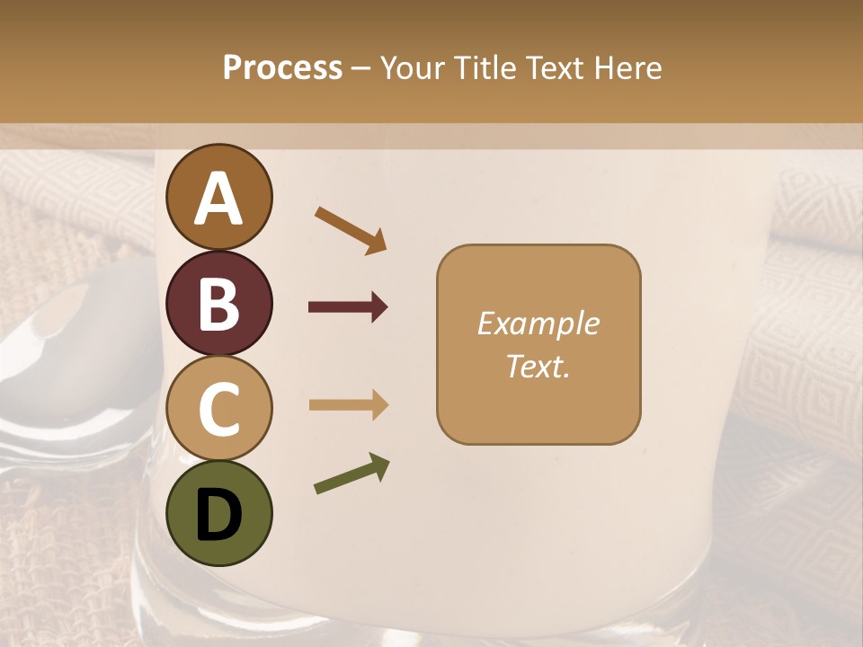 Shell Butter Slice PowerPoint Template