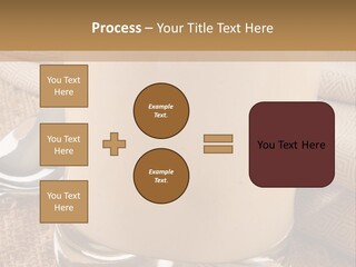 Shell Butter Slice PowerPoint Template