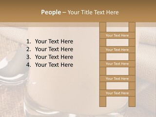 Shell Butter Slice PowerPoint Template