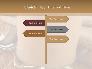 Shell Butter Slice PowerPoint Template