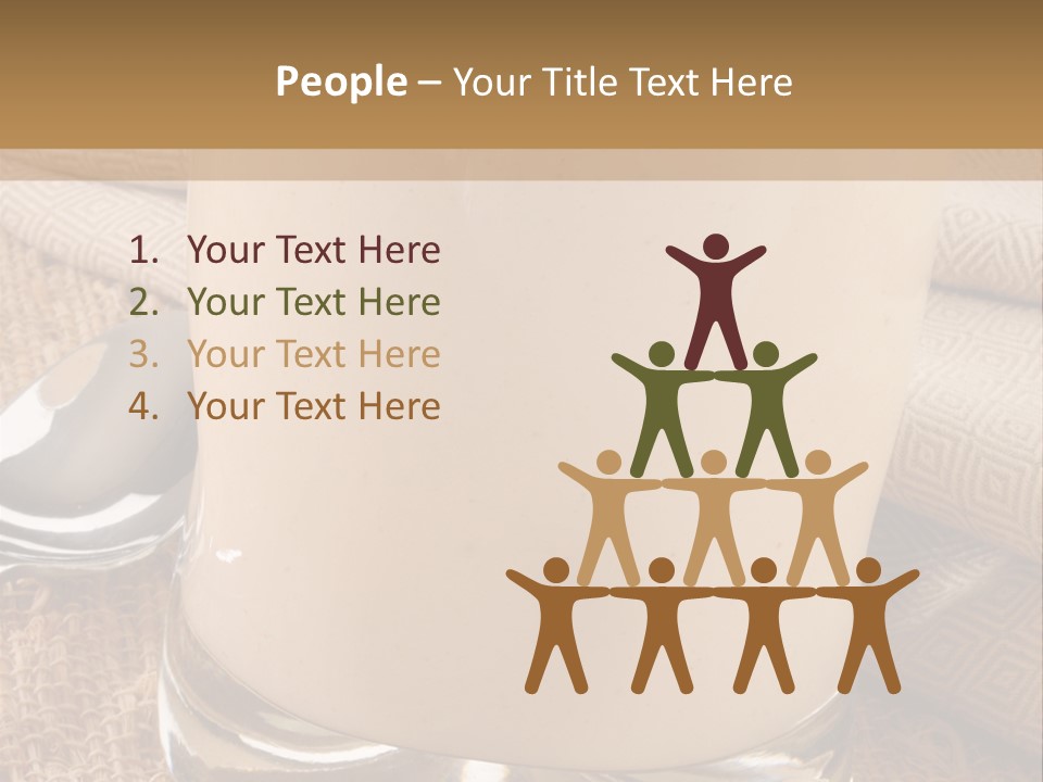 Shell Butter Slice PowerPoint Template