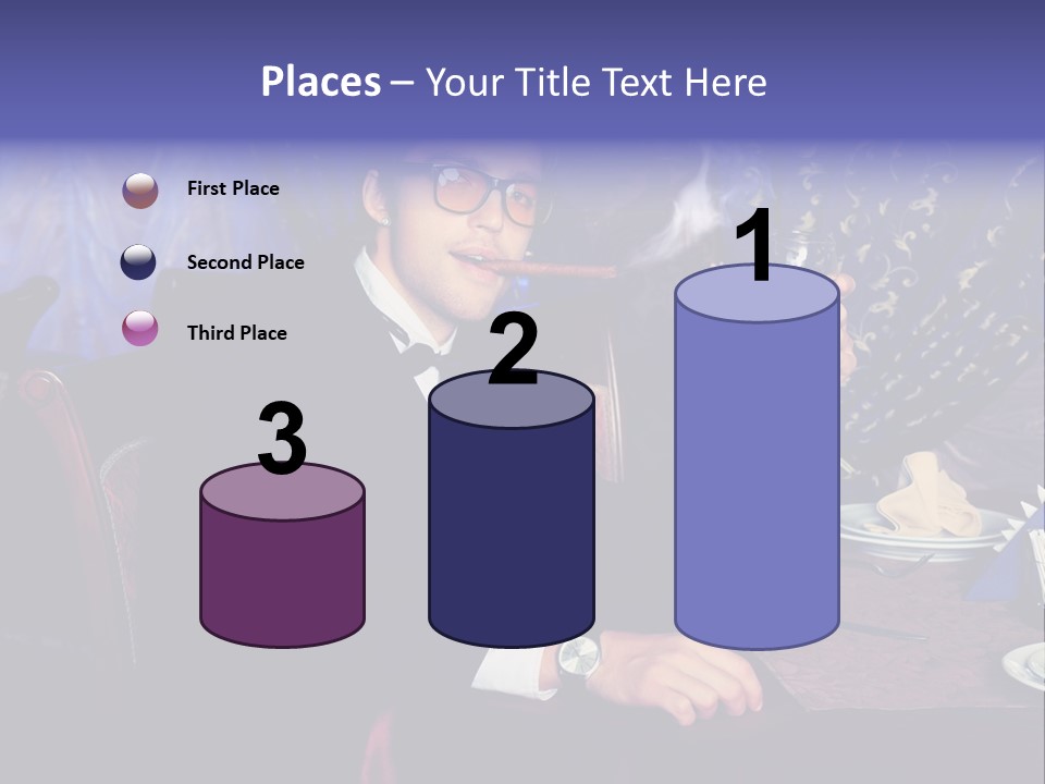 Wedding Handsome Beverage PowerPoint Template