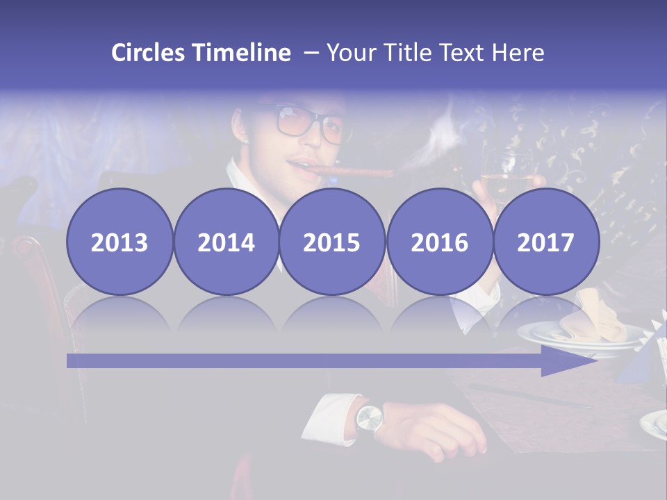 Wedding Handsome Beverage PowerPoint Template