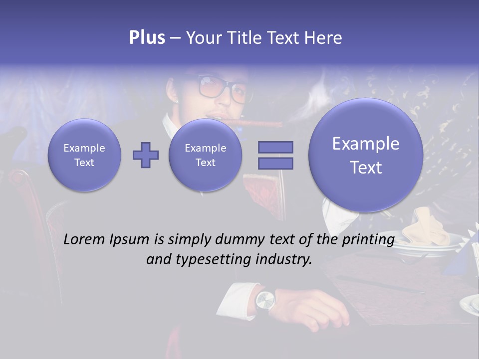 Wedding Handsome Beverage PowerPoint Template