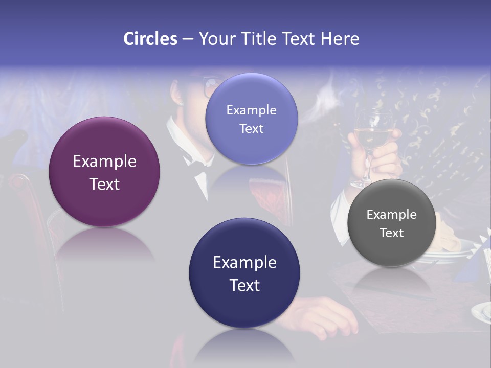 Wedding Handsome Beverage PowerPoint Template