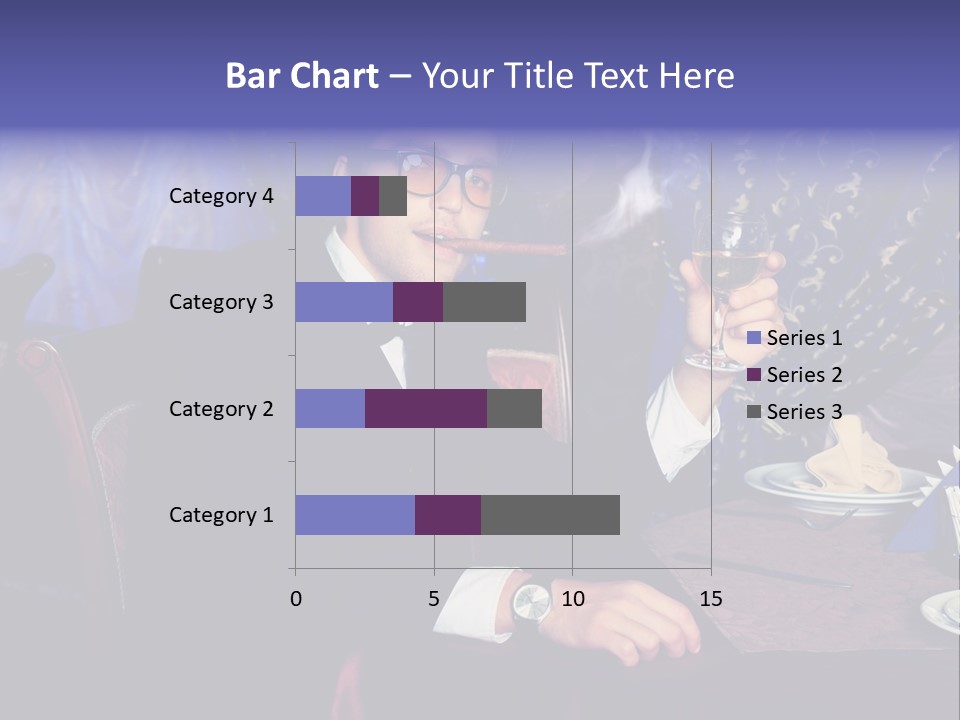 Wedding Handsome Beverage PowerPoint Template