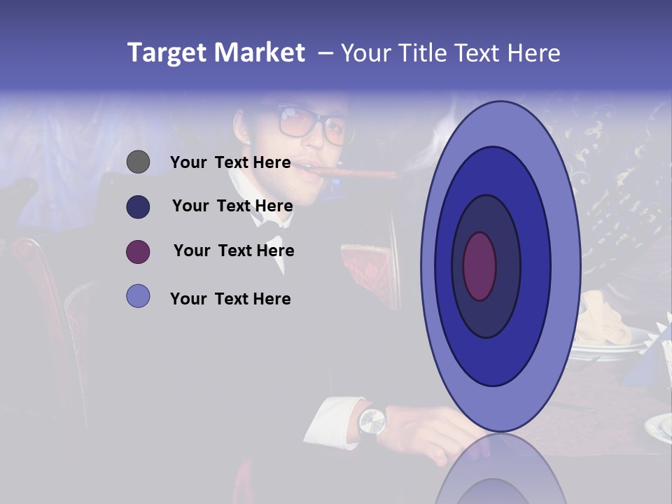 Wedding Handsome Beverage PowerPoint Template
